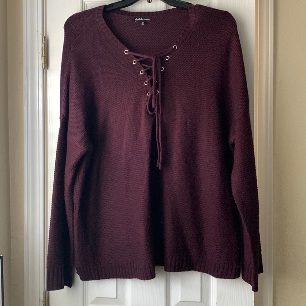 Charlotte Russe; purple; 3X